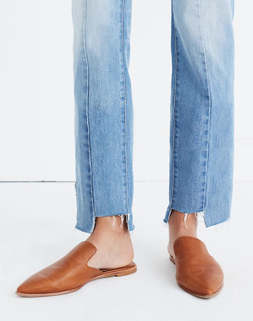 The Gemma Mule in Leather | Madewell