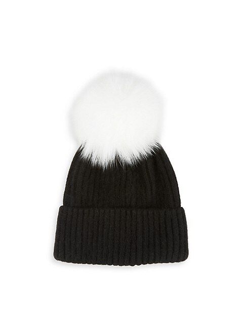 Fox Fur Pom-Pom Hat | Saks Fifth Avenue OFF 5TH