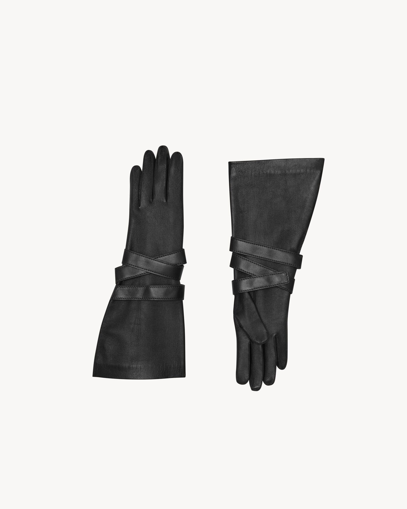 aviator gloves in leather | Saint Laurent Inc. (Global)