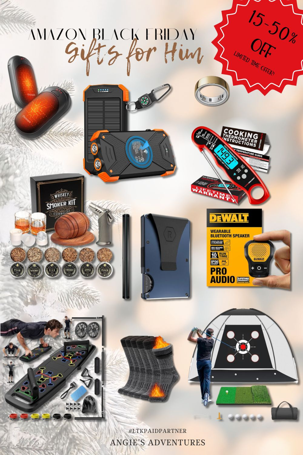 🖤 Black Friday Gift Guide for Men

If you’re shopping for the guys in your life this Black Friday, I’ve got you covered 🙌
I rounded up some of the best gifts for men — from practical everyday items to splurge-worthy finds — all at some of the year’s biggest sale prices.

Whether you’re buying for your husband, dad, brother, or a hard-to-shop-for guy, these deals make gifting easier (and way more affordable).

Save this so you can grab the deals before they’re gone! 

 #LTKCyberWeek #LTKGiftGuide #LTKMens