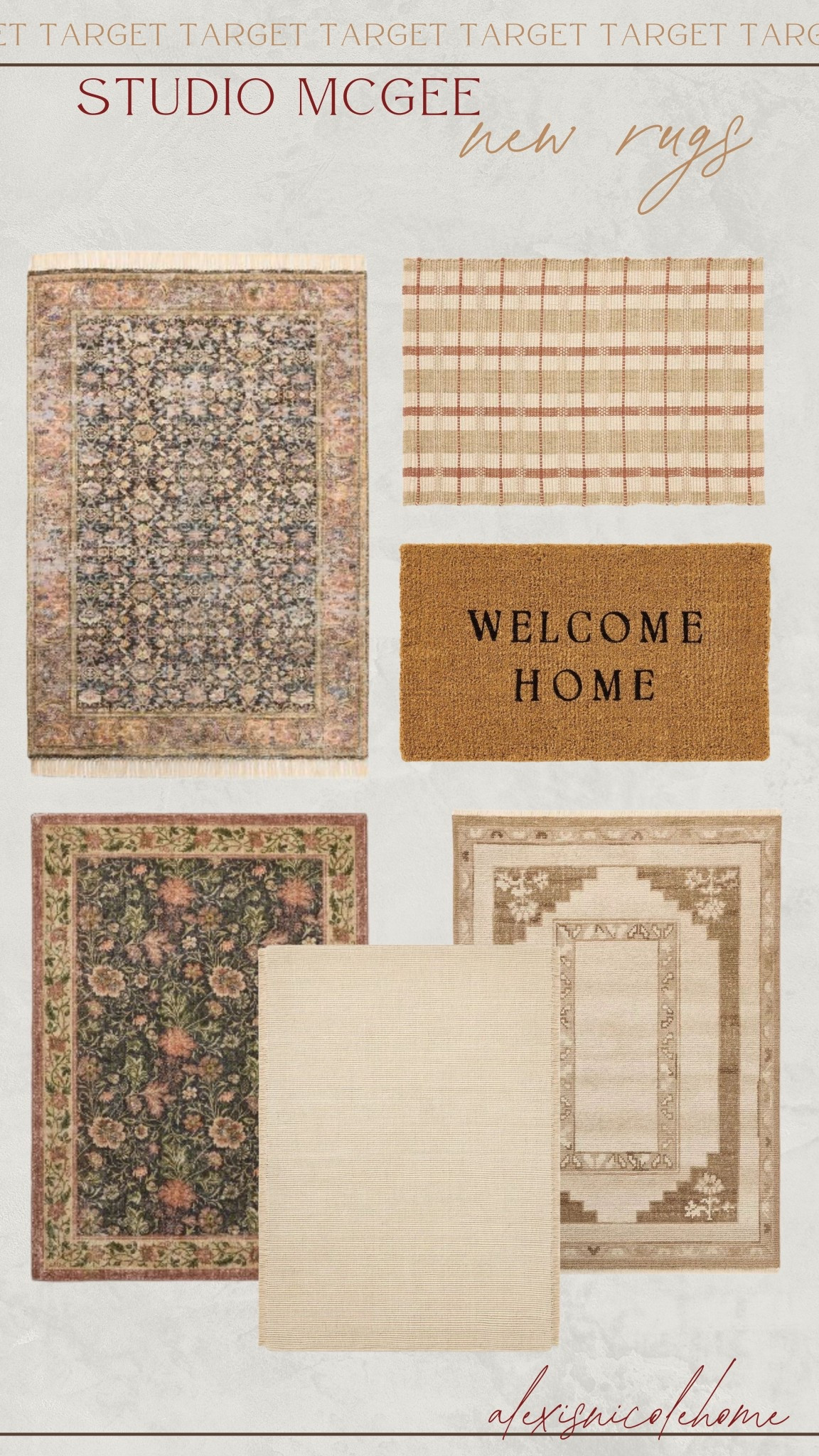 The prettiest new Studio McGee rugs! Loving these deep tones! 🤍

#LTKSeasonal #LTKFamily #LTKHome