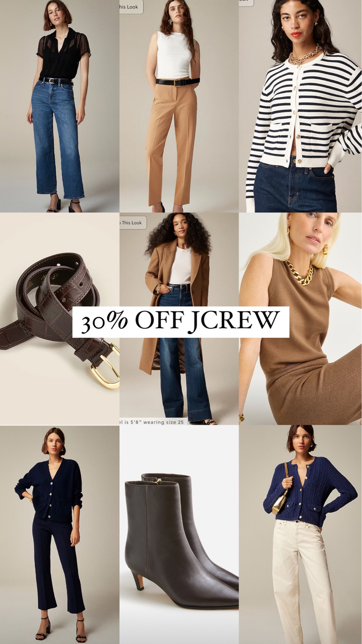 30% off jcrew fall selects 

#LTKSaleAlert