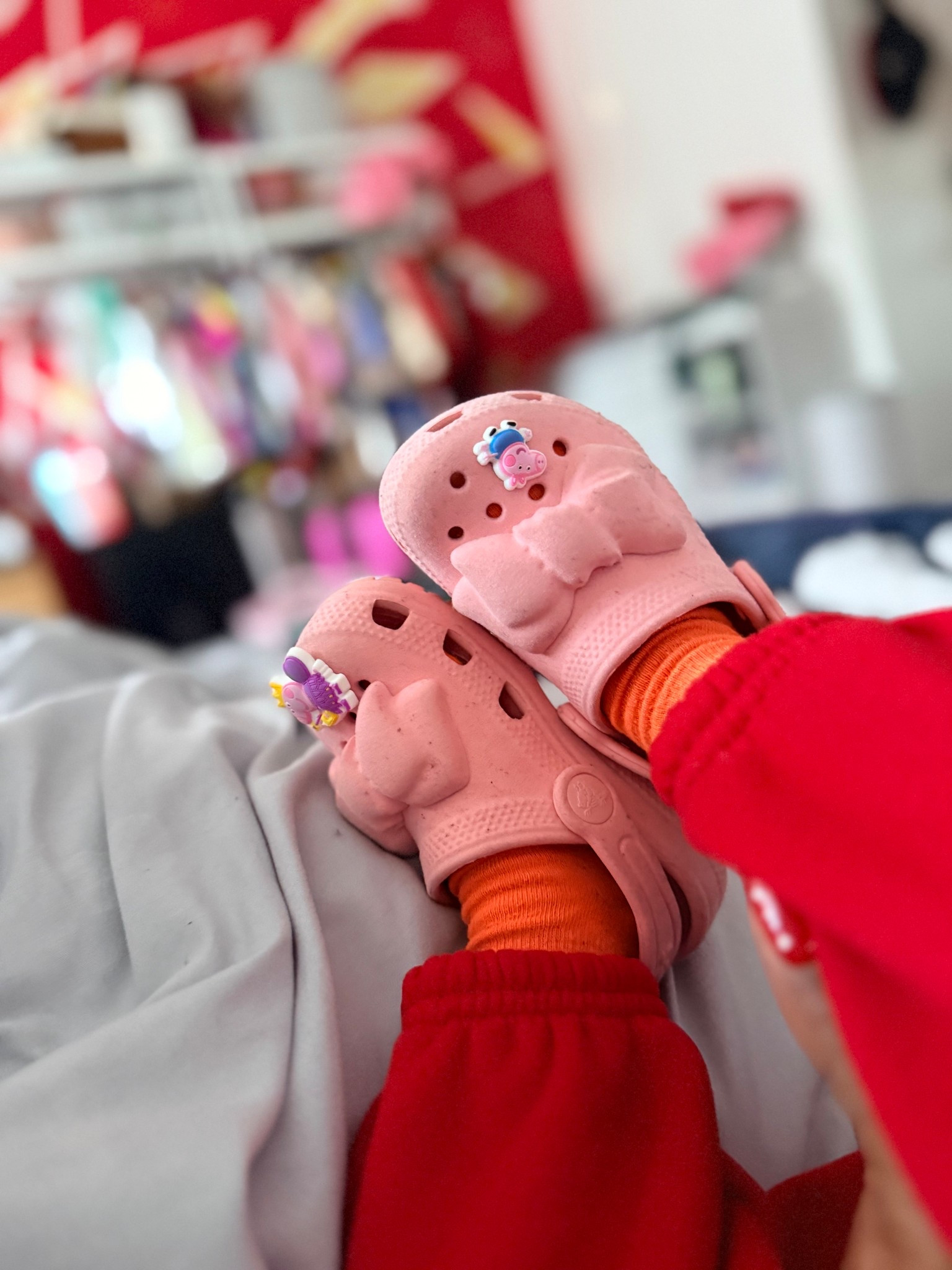 Sis has been wearing her new Crocs nonstop since she got them yesterday 😂💗
Crocs is doing Buy One Get One FREE, so her dada grabbed her two pairs and she’s OBSESSED.
I added the exact styles we got to our LTK so you can score the deal too before it ends!

#crocskids #crocsbogo #toddlerstyle #kidsshoes #holidaydeals #LTKkids #LTKfinds #LTKsale #shoppingfavorites #onlineshopping #comfortablekids #familyshopping #ShoppingWithPriiincesss #Atlantamom #Atlantabloggers #Atlantablogger #AtlantaCreator #Atlantacontentcreators #Atlantacontentcreator

#LTKGiftGuide #LTKKids #LTKSaleAlert