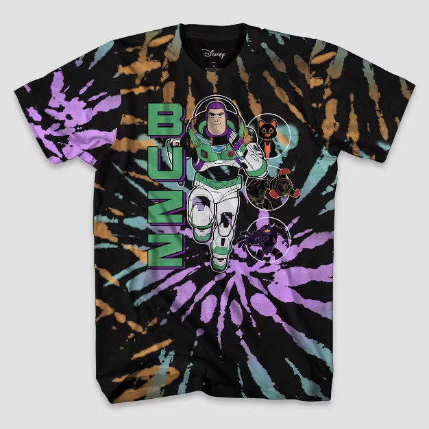 Boys' Toy Story Lightyear Short Sleeve Graphic T-Shirt - Black | Target