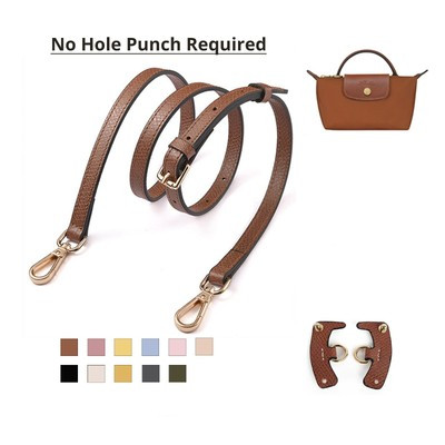 Adjustable Leather Straps DIY Conversion Kits for Longchamp Mini - No Hole Punch | eBay CA