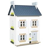 Le Toy Van - Wooden- Sky Doll House - Kids Dream House - 2 Storey with Attic - Fill with Dollhous... | Amazon (US)