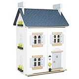 Le Toy Van - Wooden- Sky Doll House - Kids Dream House - 2 Storey with Attic - Fill with Dollhous... | Amazon (US)