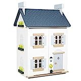 Le Toy Van - Wooden Doll House - Sky Doll House - Kids Dream House - 2 Storey Dolls House with At... | Amazon (US)