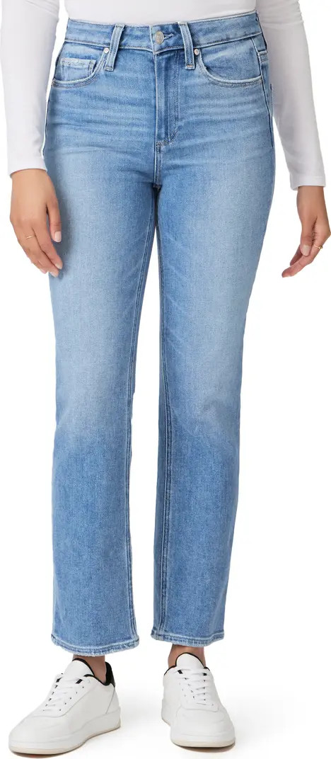 Cindy High Waist Ankle Straight Leg Jeans | Nordstrom