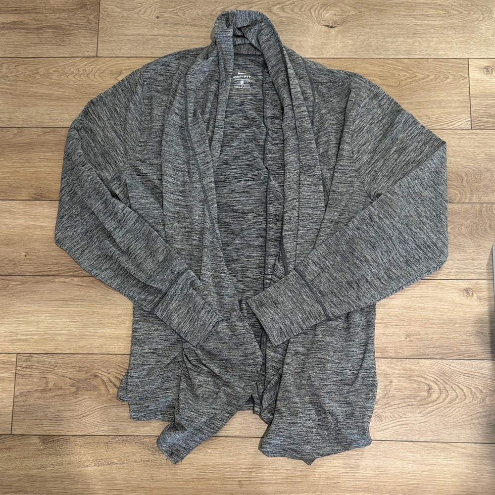 Women\u2019s Nike Yoga Draped Cardigan - Gray - size 3XL | Poshmark