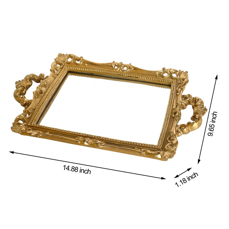 Signe Mirror Vanity Tray | Wayfair Professional