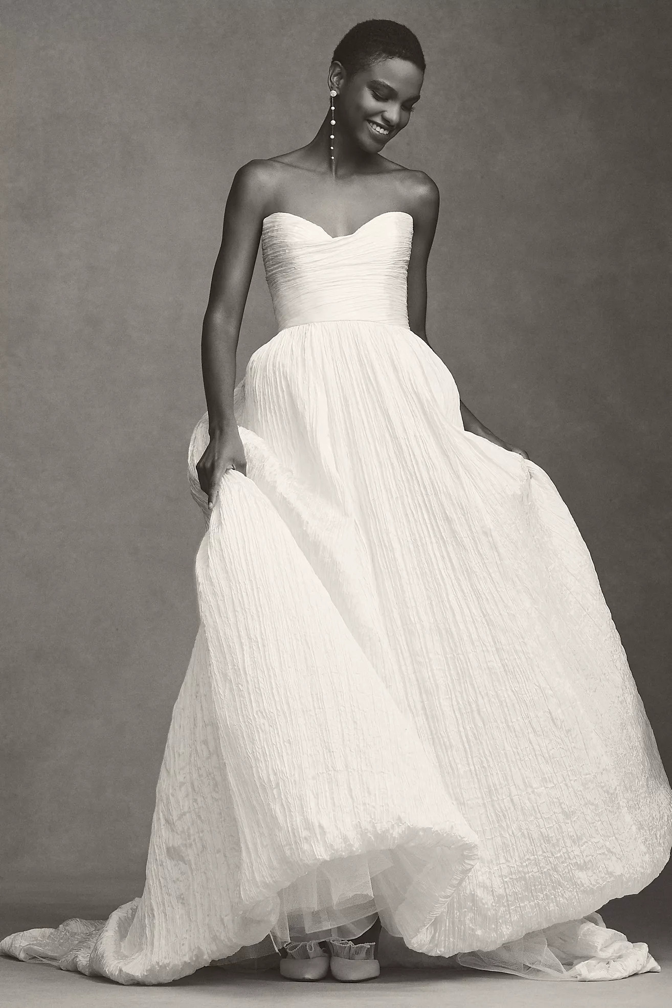 Jenny Yoo Laurel Strapless Sweetheart Wedding Gown | Anthropologie (US)