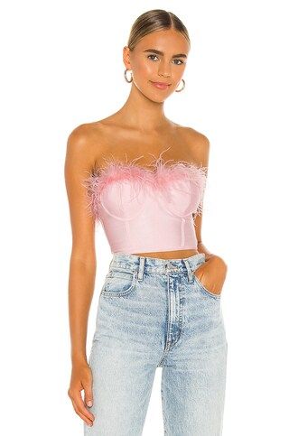 superdown Ramona Bustier Top in Blush from Revolve.com | Revolve Clothing (Global)