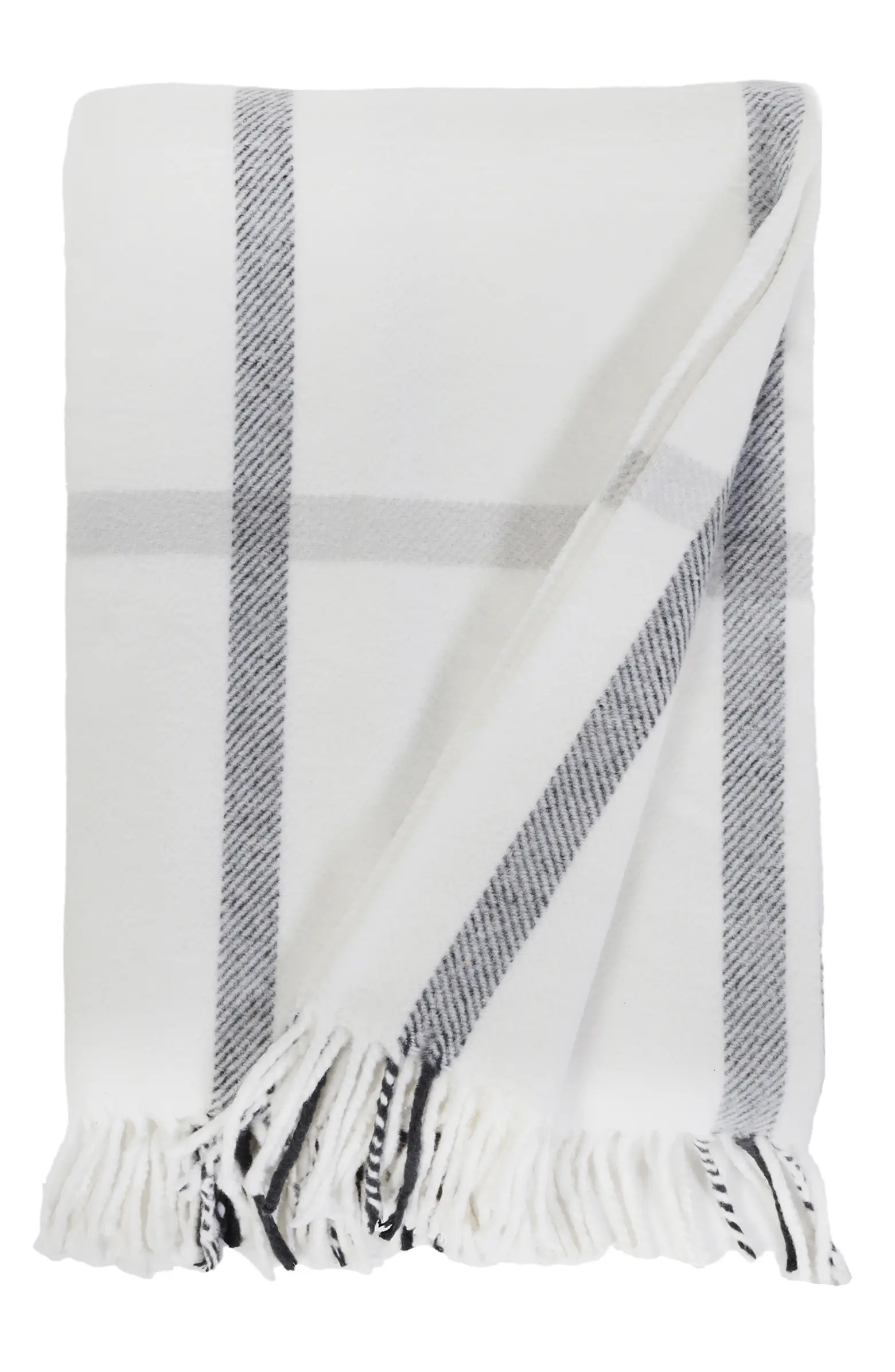 Copenhagen Plaid Cotton Throw Blanket | Nordstrom