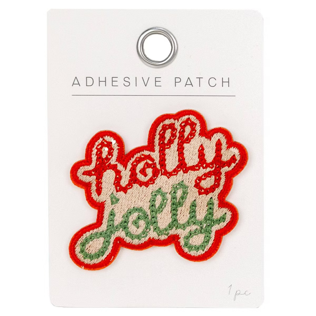 Horizon Group Personalization Adhesive Patch Icon Holly Jolly | Target