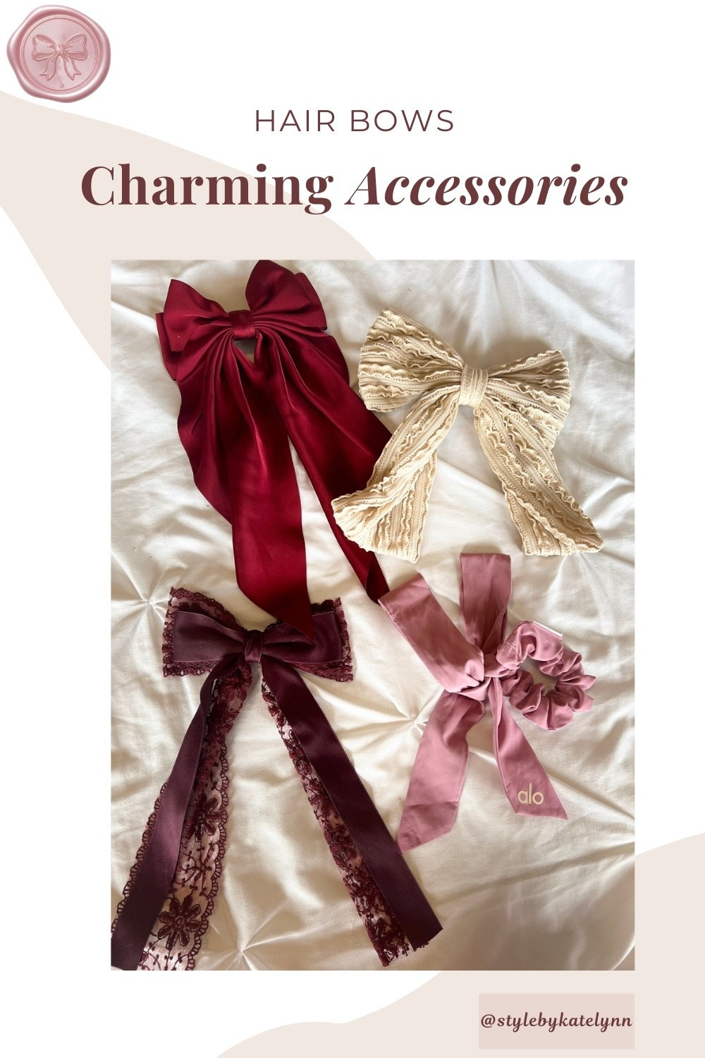 Hair bows are the easiest way to add a romantic, elevated vibe to everyday basics. I wear these with jeans, sweaters, and even polished sweats for fall. The best part? Three of these chic bows are Target finds 👏.”

#LTKOver40 #LTKStyleTip #LTKFindsUnder50