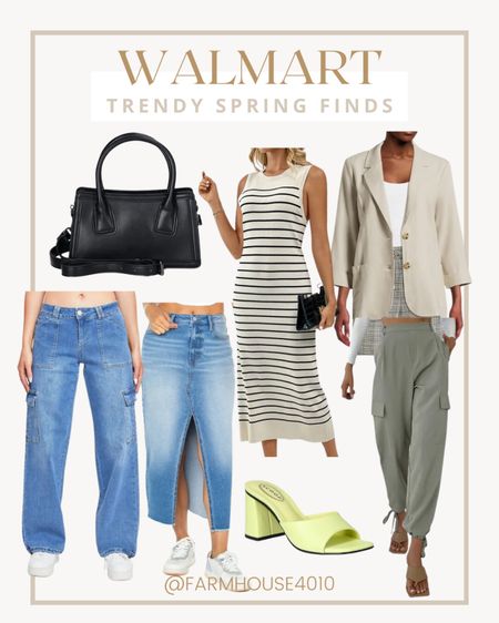 Walmart fashion perfect for trendy spring outfit ideas! 

#LTKfindsunder50 #LTKover40 #LTKstyletip