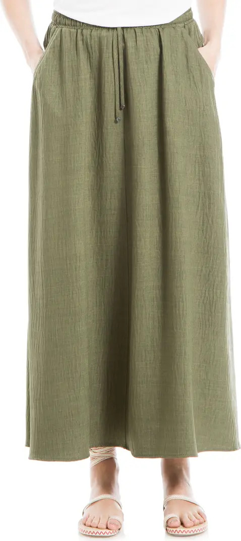 MAX STUDIO Textured Crop Maxi Skirt | Nordstromrack | Nordstrom Rack