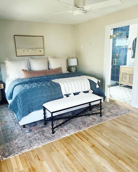 Austin Lakehouse Project continued! We renovated the bathroom first, and now completed the bedroom to match! #WoodlandsStyleHouse 

#LTKstyletip #LTKfamily #LTKhome