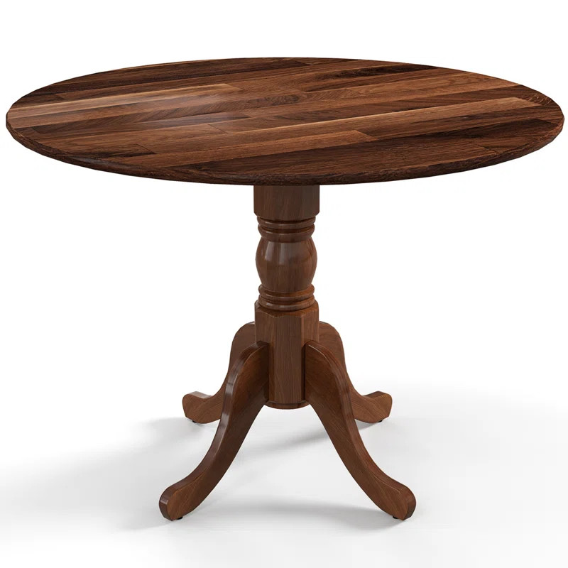 Arush Round Solid Wood Dining Table | Wayfair North America
