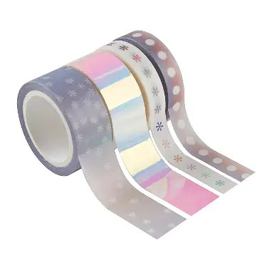 Iridescent Essentials Washi Tape 4-Pack | Erin Condren | Erin Condren