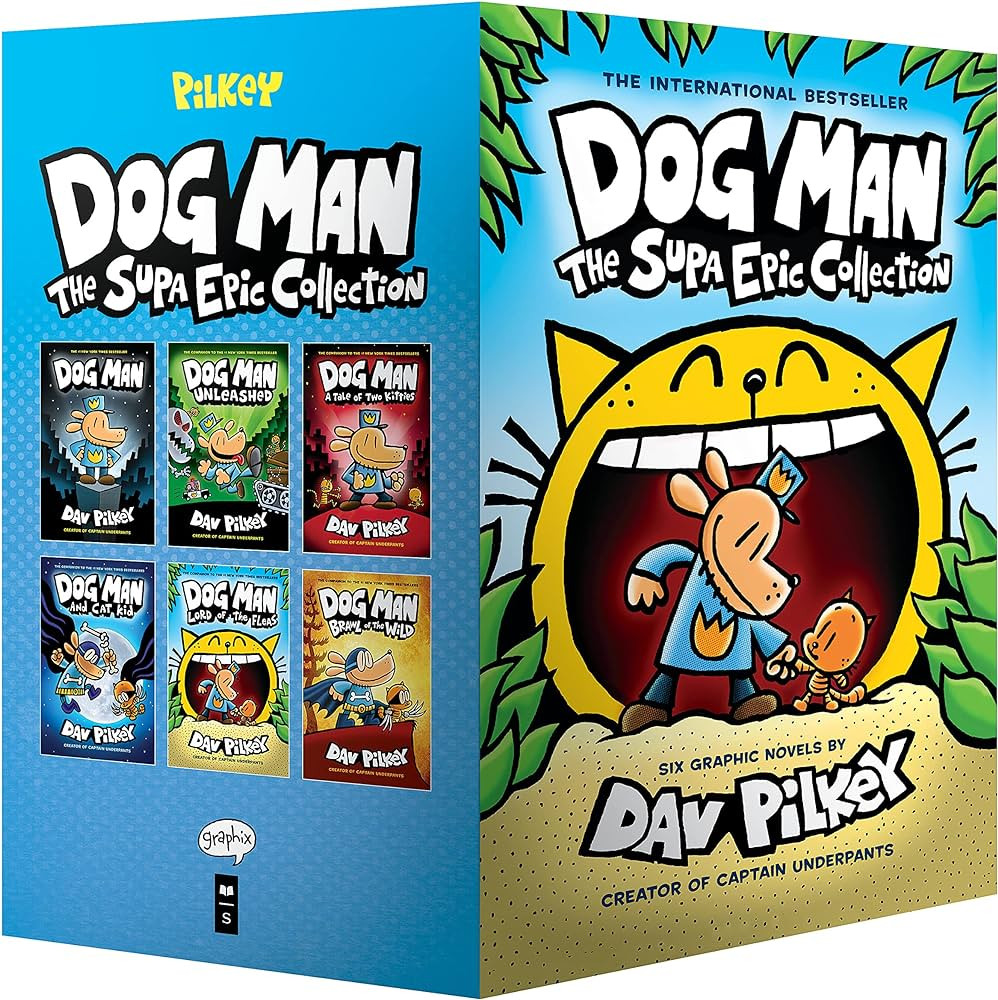 Dog Man: The Supa Epic Collection: From the Creator of Captain Underpants (Dog Man #1-6 Box Set) | Amazon (US)