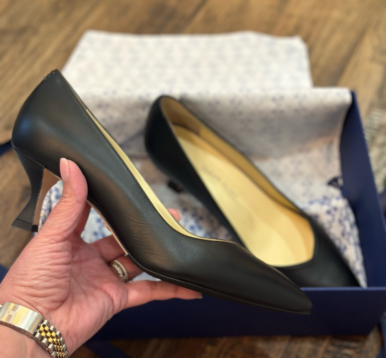 Step out in sleek sophistication with these Sarah Flint Black Kitten Pumps. The perfect blend of elegance and comfort, they’re a versatile must-have for any wardrobe

#LTKstyletip #LTKworkwear #LTKshoecrush