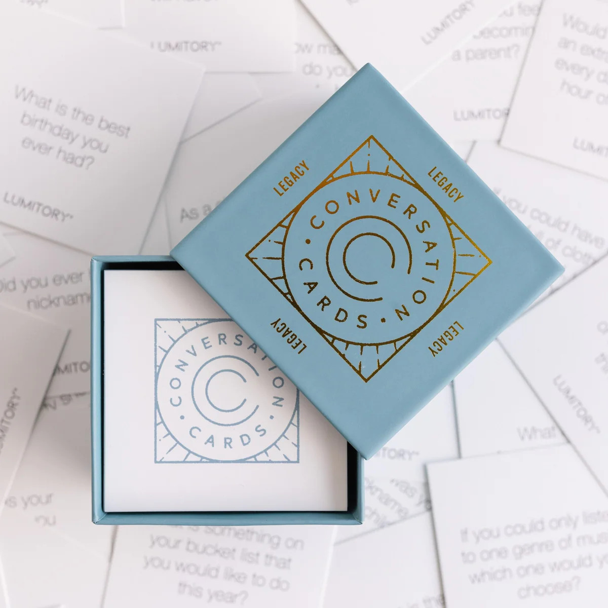 Lumitory Conversation Cards - Conversation Starter Card Game | Lumitory