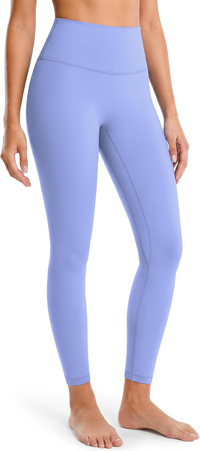 Colorfulkoala Dreamlux No Front Seam Leggings for Women 25"/28" Inseam, High Waisted Buttery Soft... | Amazon (US)