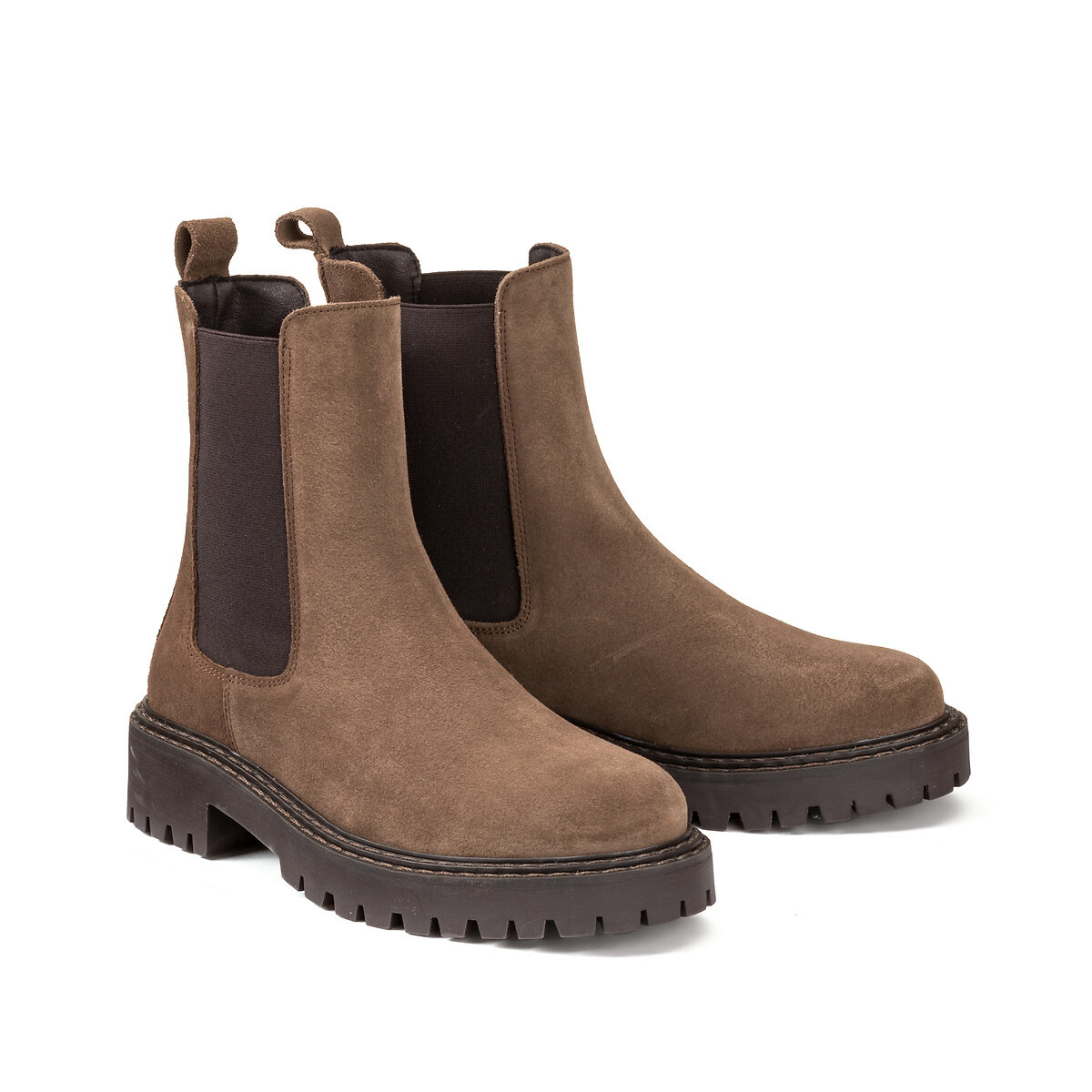 Signatures Suede Chelsea Boots | La Redoute (UK)
