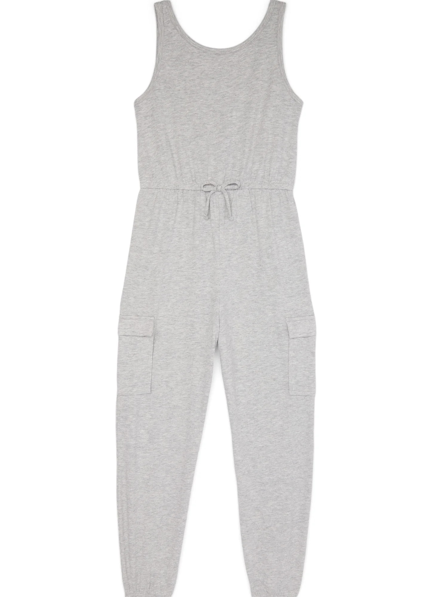 Wonder Nation Girls Cargo Tank Top Jumpsuit, Sizes 4-18 & Plus - Walmart.com | Walmart (US)