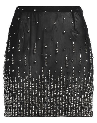 Pinko Woman Mini skirt Black Size 2 Polyester | YOOX (US)