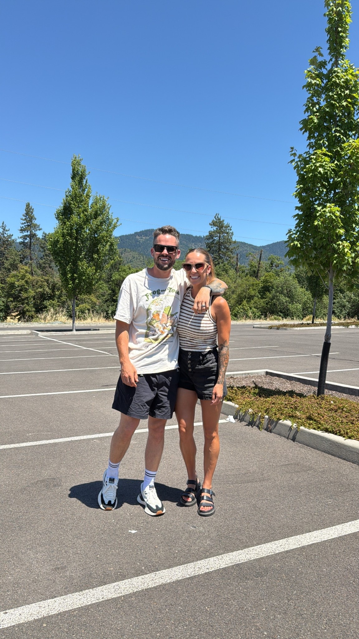 This is my new favorite shirt because my daughters and I have read this book 20x times before bed over the past couple years. Also my wife’s outfit is fire as per usual and these are as close to times as we could find. The shorts used to be pants, so here are similar ones she has and loves. Hope it helps!! 

#LTKFamily #LTKSaleAlert #LTKActive