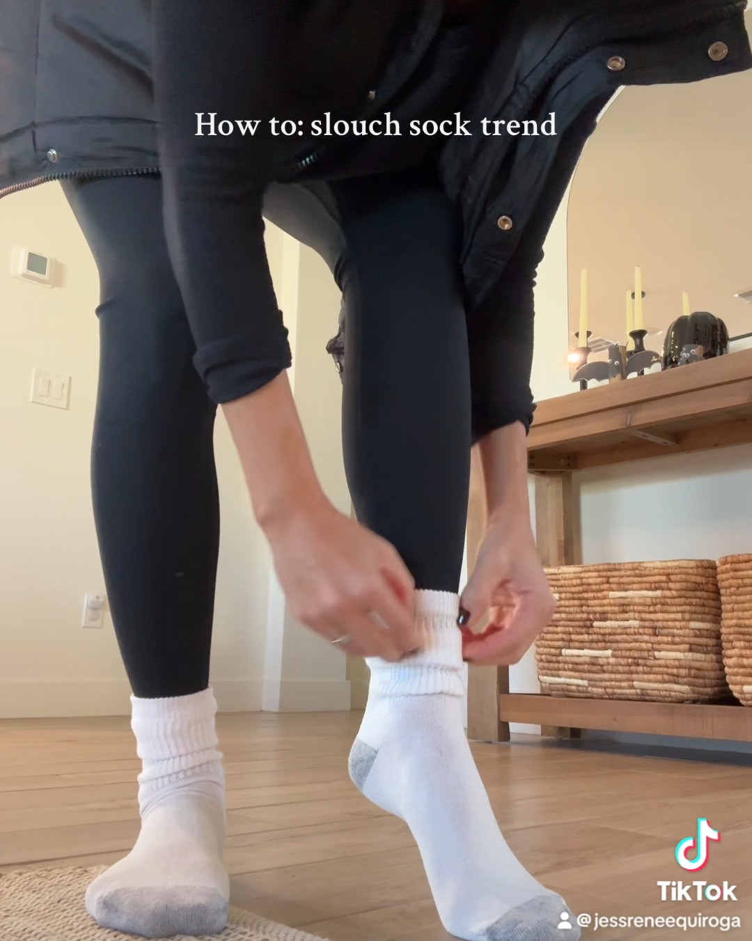 Slouch sock trend 

#LTKStyleTip