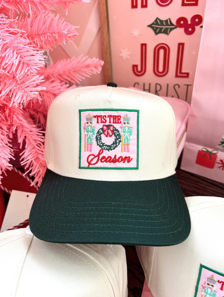 NEW!! Tis the Season Vintage Trucker Hat in 2 Colors | Glitzy Bella