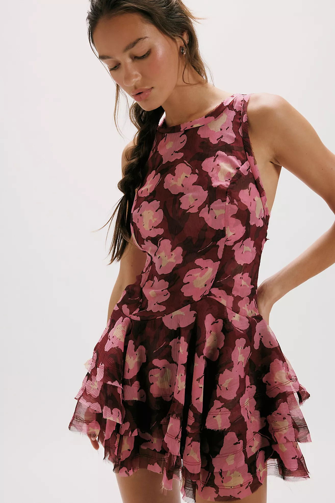 Raven Printed Mini Dress | Free People (Global - UK&FR Excluded)