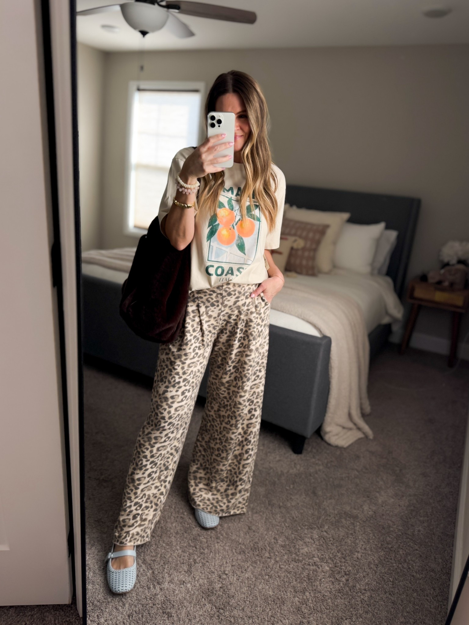 What I’m wearing today. Comfy Walmart top and Aerie trouser sweats. I’m in a small in the top (it’s men’s sizing). Pants fit true to size. 

#LTKOver40 #LTKSeasonal #LTKootd