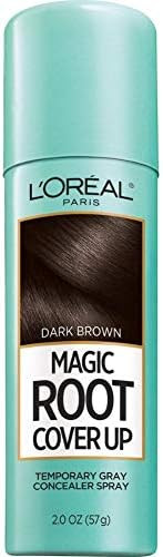 L'Oreal Paris Magic Root Cover Up Gray Concealer Spray Dark Brown 2 oz. | Amazon (US)