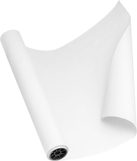 White Kraft Paper Roll 30 by 150 Feet (1800 Inches) - Made in USA Craft Paper Roll - White Wrappi... | Amazon (US)