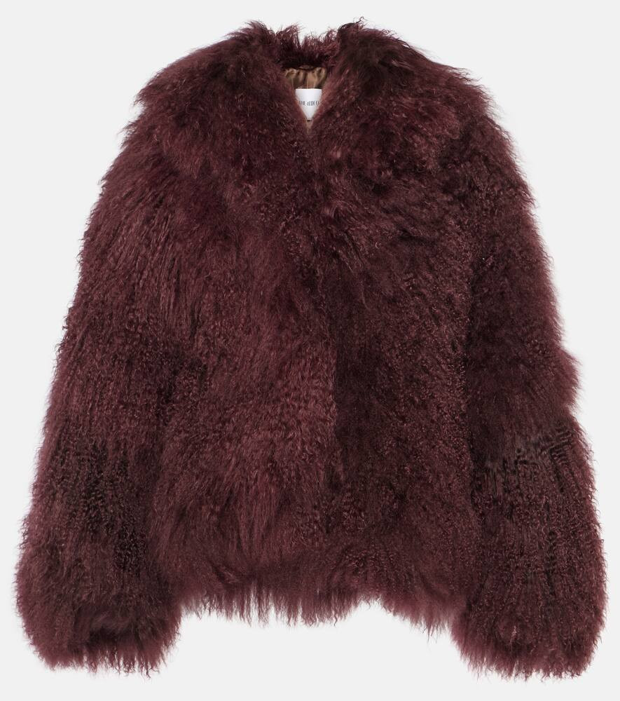 The Attico Faux fur cropped coat | Mytheresa (INTL)