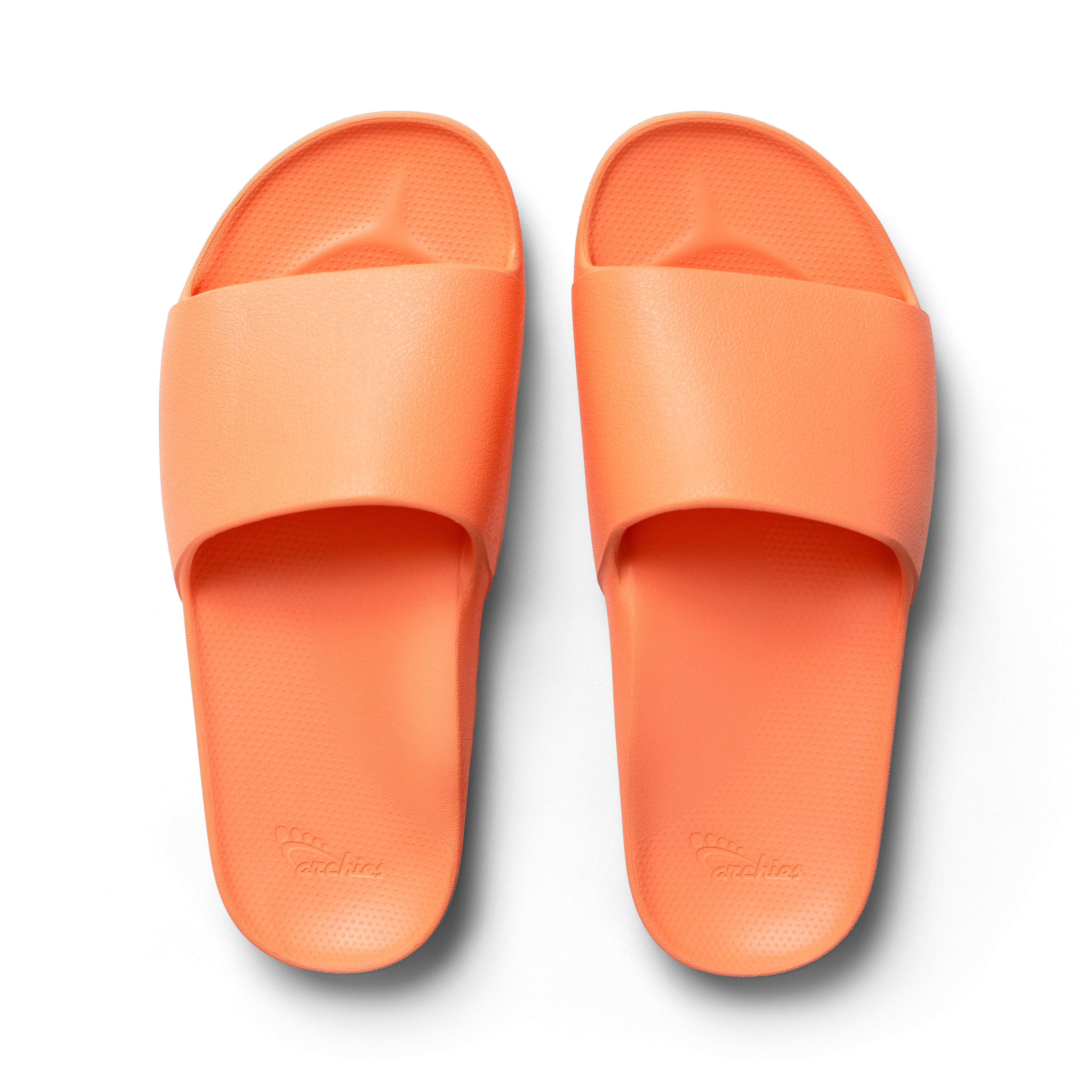Arch Support Slides - Classic - Peach | Archies Footwear US