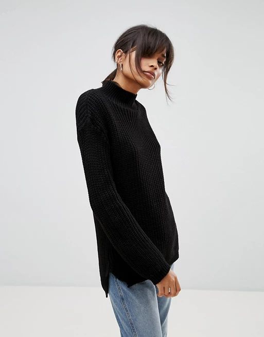 Boohoo – Pullover mit hohem Kragen | Asos DE