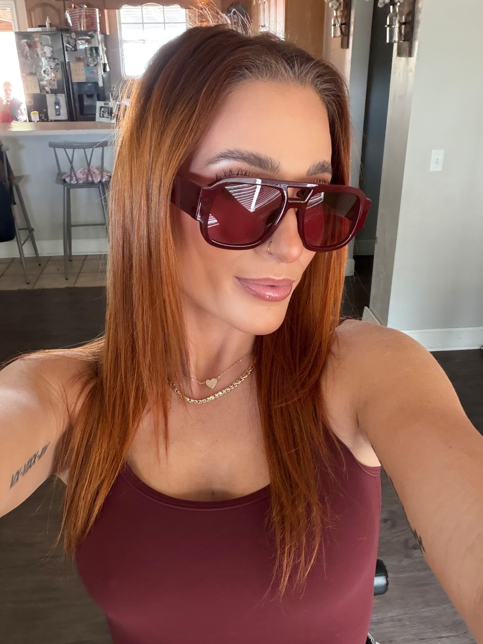 My new sunnies that have been glued to me since I got them ☀️🕶️ 

#amazonfashion #sunglasses #summerfashion #valentinesday 

#LTKootd #LTKselfcare #LTKgrwm