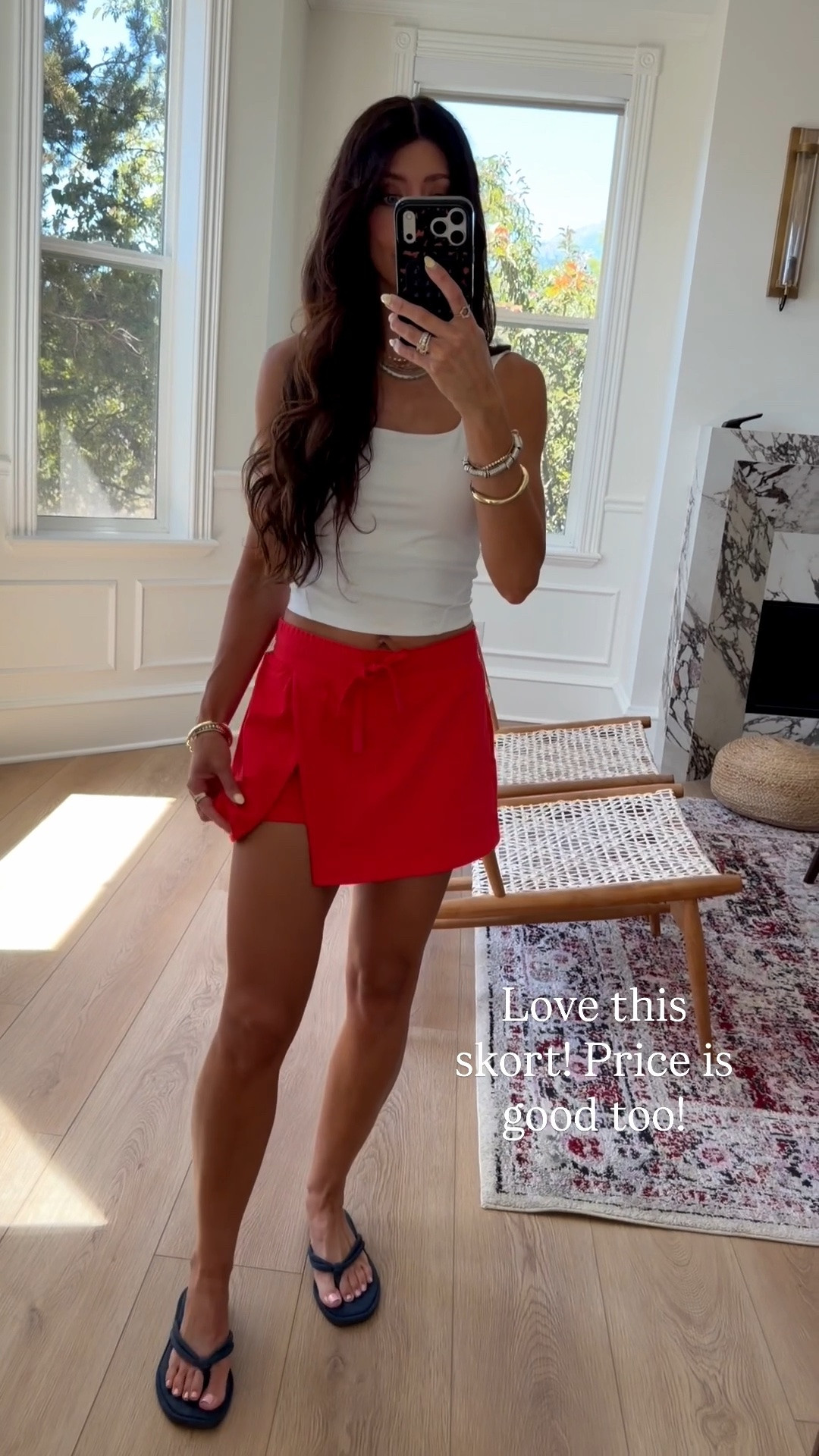 Cutest skort from
target!! I’m on the small (tts) and small in top!!

#LTKootd #LTKSeasonal #LTKActive