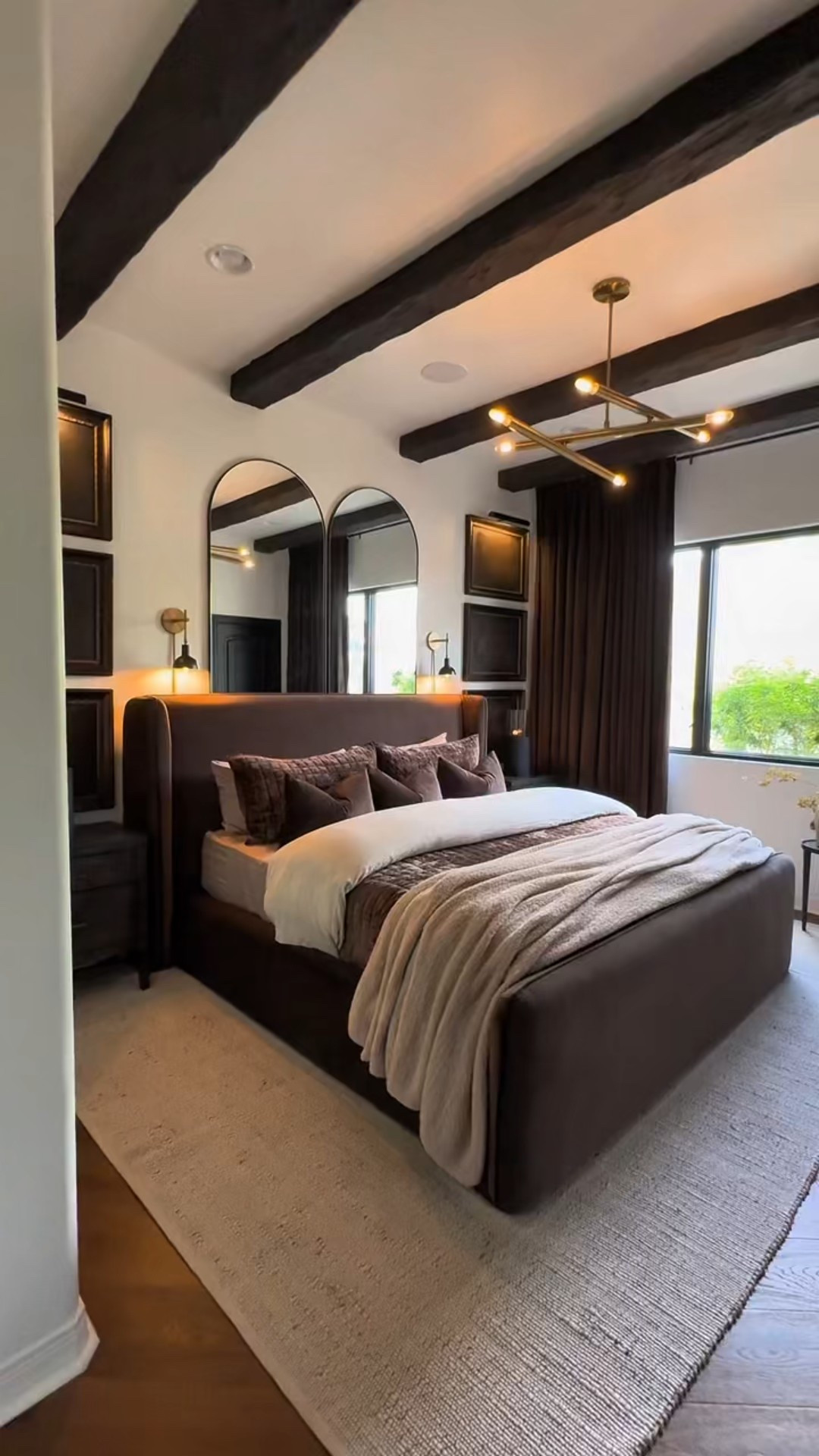 Moody, warm, and budget friendly bedroom decor. 🤎 This dark chocolate bedding brings all the cozy vibes to create a luxe look with the luxe proxies. Who else loves rich tones? 🍂

#AmazonFinds #MoodyAesthetic #ModernHomeDecor #CozyVibes #DarkDecor #WarmModernDecor

#LTKStyleTip #LTKU #LTKHome