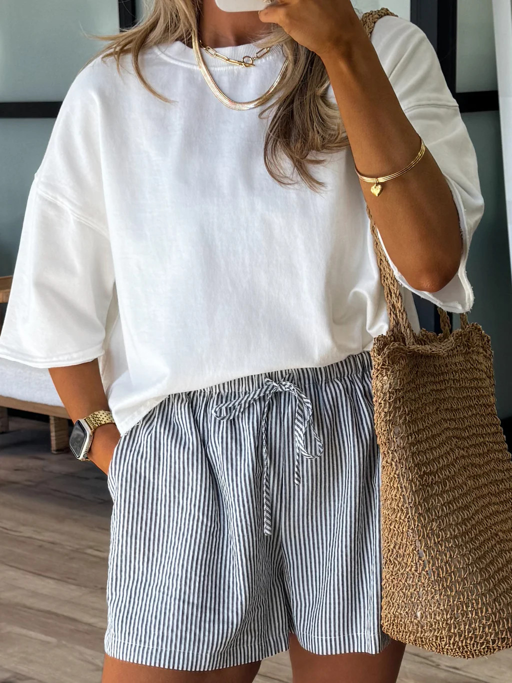 Tucker Stripe Shorts | Talulah