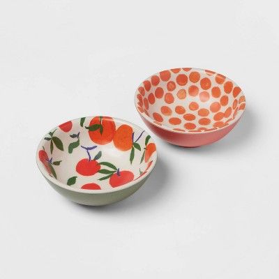 4.5oz 2pk Bamboo Melamine Mini Bowls - Opalhouse™ | Target