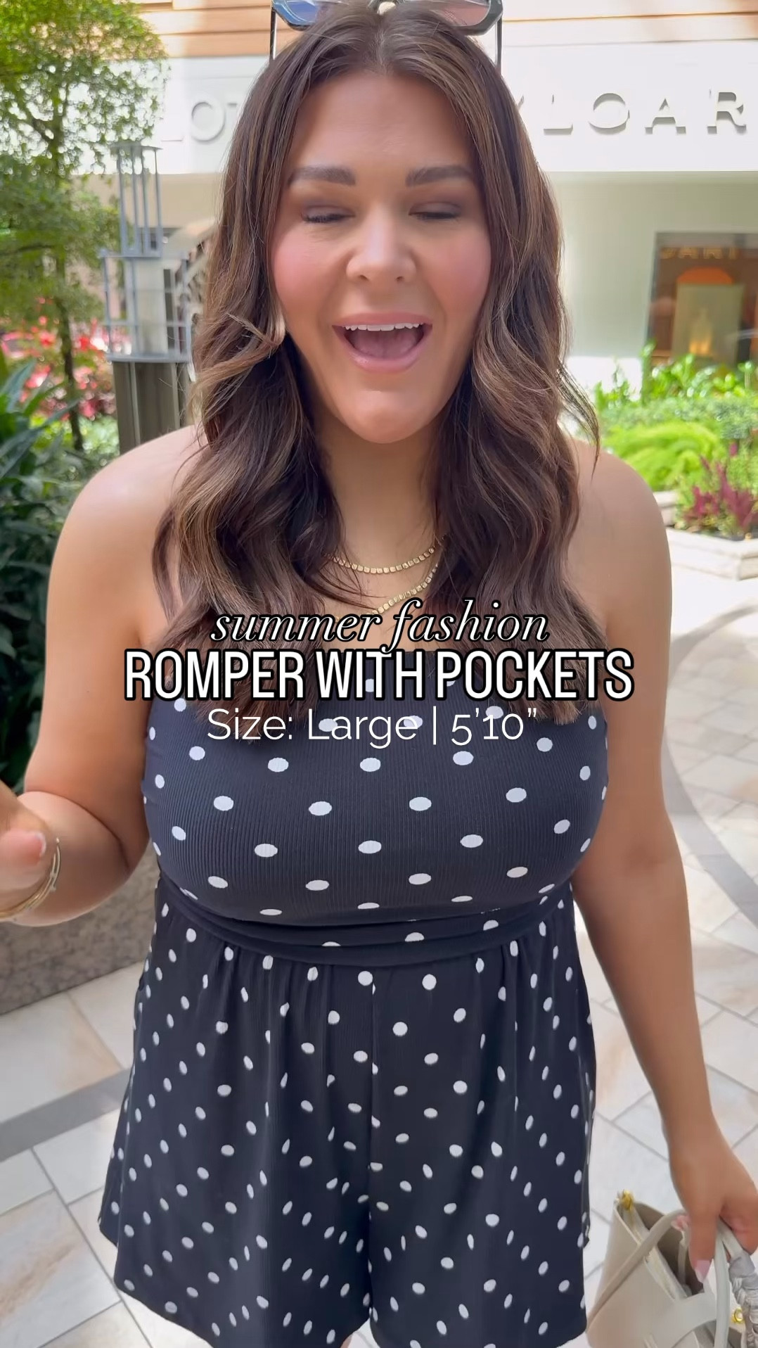 The cutest and comfiest romper ever! Soft, stretchy, has pockets and is the perfect throw on and go outfit for summer and especially your next vacation. 

Romper: Large

resort wear, Amazon fashion, vacation outfit, midsize fashion, updating my wardrobe, cruise outfit 

#midsizefashion #midsizestyle #amazonfashion #fashionreels #casualfashion



#LTKMidsize #LTKootd #LTKgrwm