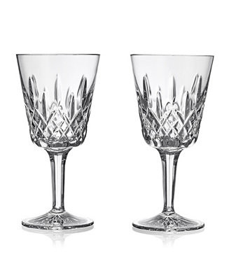 Lismore 9 Oz Goblets, Set of 2 | Macy's