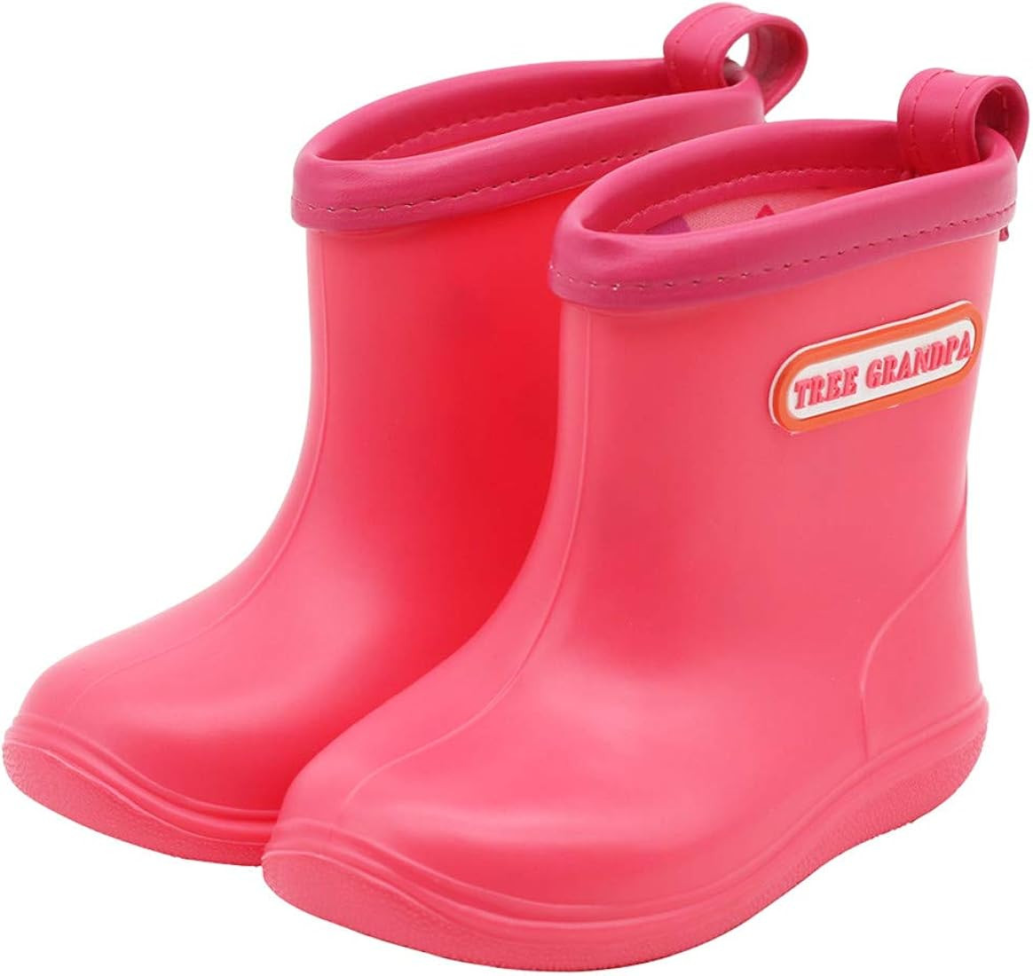 Toddler Rain Boots Baby Rain Boots Short rain Boots for Toddler Easy-on Lightweight and Waterproo... | Amazon (US)